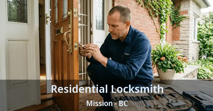 Residential Locksmith Mission - BC Residential Locksmith Mission - BC